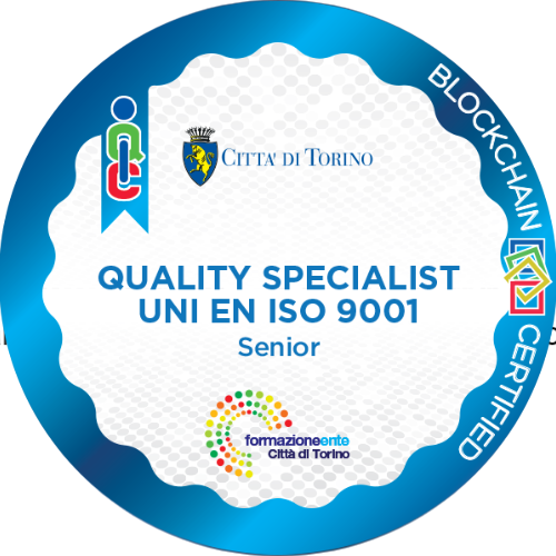 Quality Specialist UNI EN ISO 9001 Senior